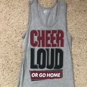Grey Cheer Tank Top